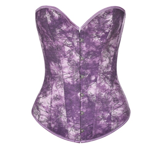 Винтажный цветочный корсет Bustie Overbust Бурлеск Сексуальное женское белье Топ Body Shaper